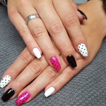 Fingernageldesign Rockabilly